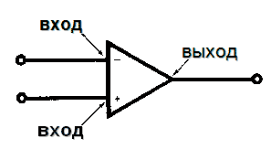Схема операционного усилителя